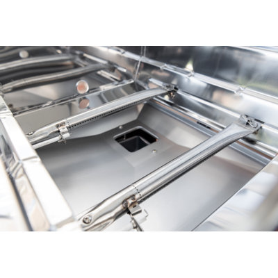 Nexgrill Deluxe 2-Burner Propane Gas Grill with Foldable Side Shelves, 28000 BTUs