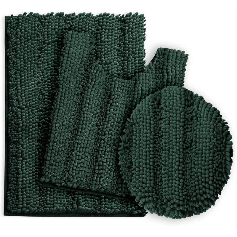 Ensemble de tapis de bain Peletier, Vert forêt