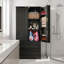 Garde-manger H 47,2 po avec 2 tiroirs et 3 tablettes Bayview Elinna-686874815