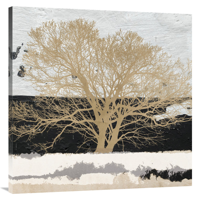 " Golden Tree (Detail) ", 36" H x 36" W x 1.5" D