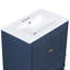 Ensemble de meuble-lavabo spacieux avec double rangement et rangement organisé