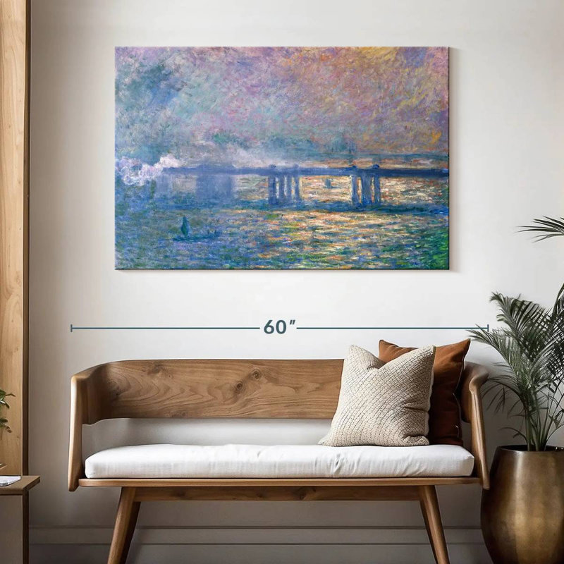 Sireci Charing Cross Bridge 1903, 32" H x 48" W