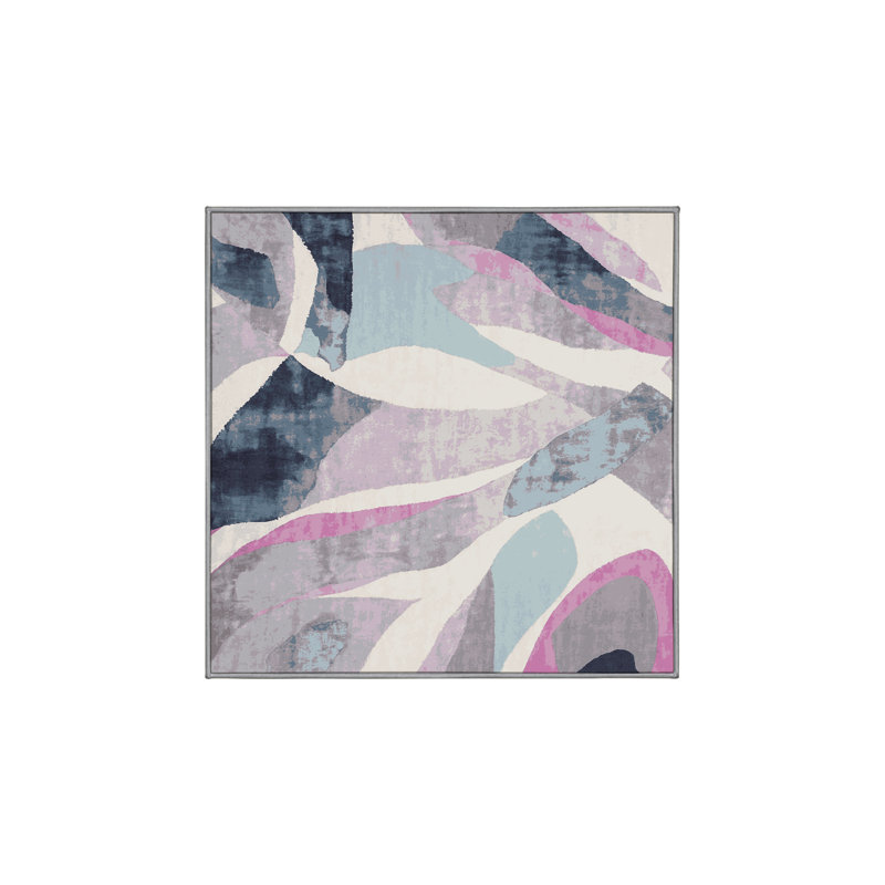 Tapis gris soyeux et moelleux, Tapis de couloir 2 pi x 4 pi