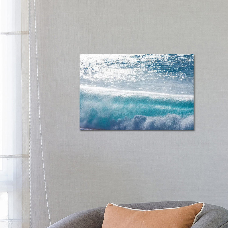 Blue Sheen by Sean Davey - Gallery-Wrapped Canvas Giclée on Canvas, Canvas, 66.04 cm H x 45.72 cm W x 1.91 cm D