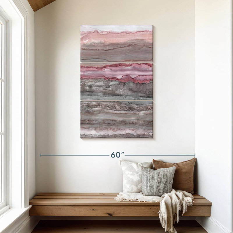 Avery Rose Quartz Quarry, 45" H x 28" W