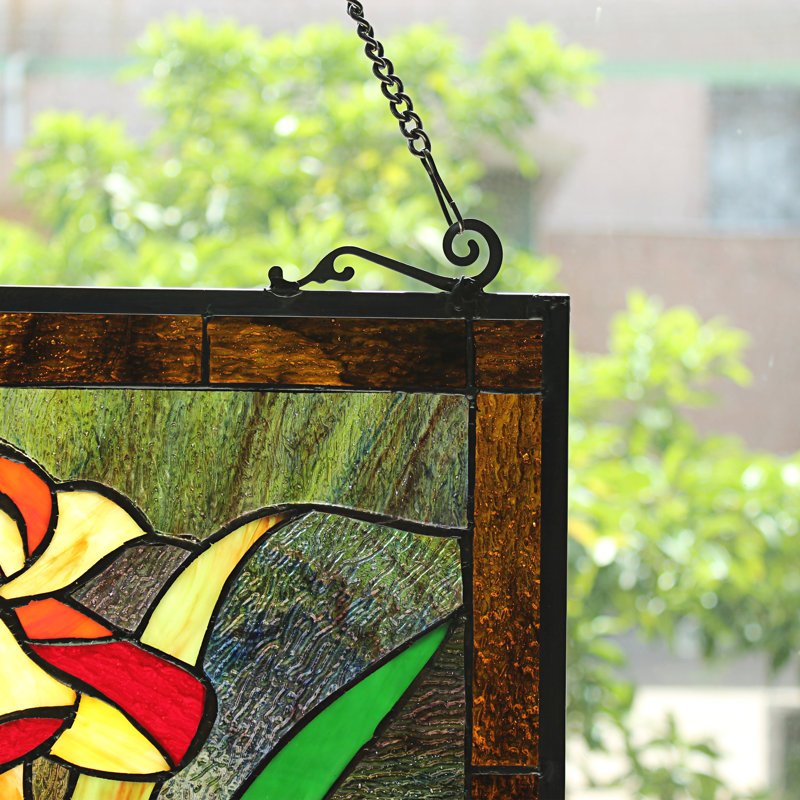 Plants & Flowers Window Panel