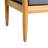 Wood 3 With Spill- Inner Fabrics And Slat Ornament - Dark Grey 3 Seater Made From Waterproof Cushioning Finish