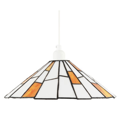 11cm H Glass Bowl Pendant Shade ( No Direct Attachment Method ) in Orange