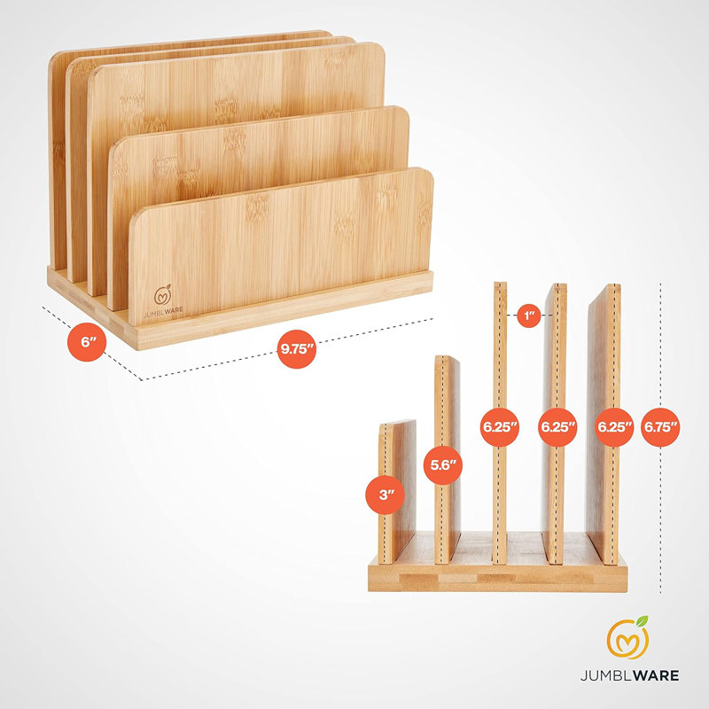 Wood Magazine Holder