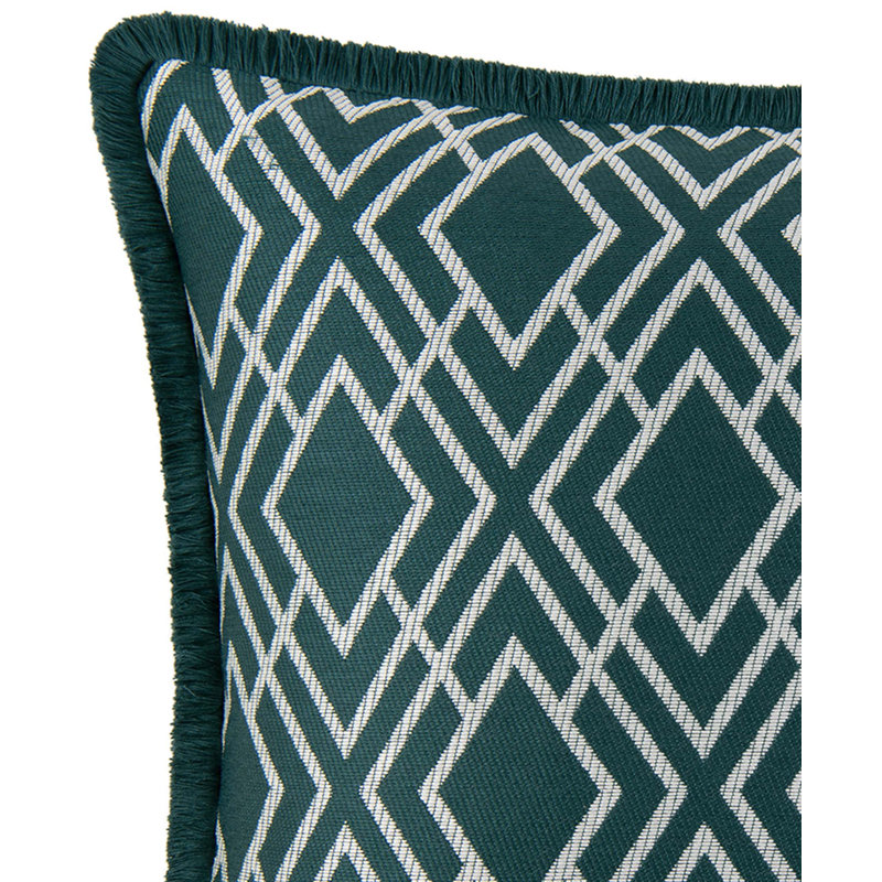 Harrogate Geometric Reversible Throw Pillow