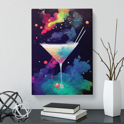 Cocktail Splatter Vol.1 - Wrapped Canvas