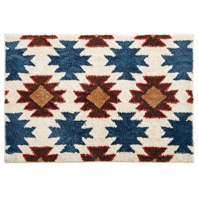 Tasha Polizzi for Paseo Road Jacquard Western Style Non-Slip Bath Kitchen Rug 24x36 inch 