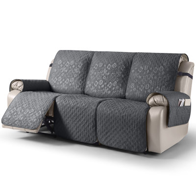 Housse pour canapé 3 places Heide 100% imperméable, housse de canapé avec poches latérales antidérapantes, housse de canapé lavable à la machine