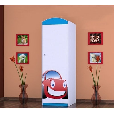 Zev 1 Door Wardrobe