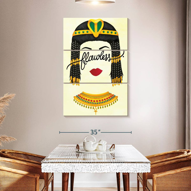 Leisha Flawless Cleopatra, 32" H x 20" W