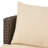 Outdoor 3Pc Pe Chat In Brown + Beige - Aluminium, Comfortable Cushion Chatting Area, 27.3 In. D X W 23.35 H, 40.86 Lb Seating Arrangement,