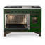 Majestic III Series 48 Inch Dual Fuel Range with 5 Sealed Burners, Griddle, Frenchtop in Matte Graphite (Liquid Propane, Burnished Trim)-934303585-934303584-934303572