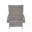 Chaise longue en osier Crete