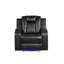 Fauteuil inclinable électrique en similicuir noir Benz-1703608194