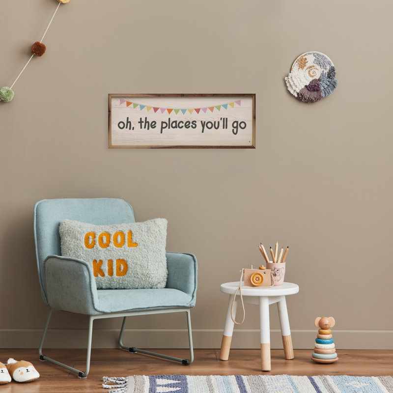 «Oh the places you go», H 4 po x l 12 po