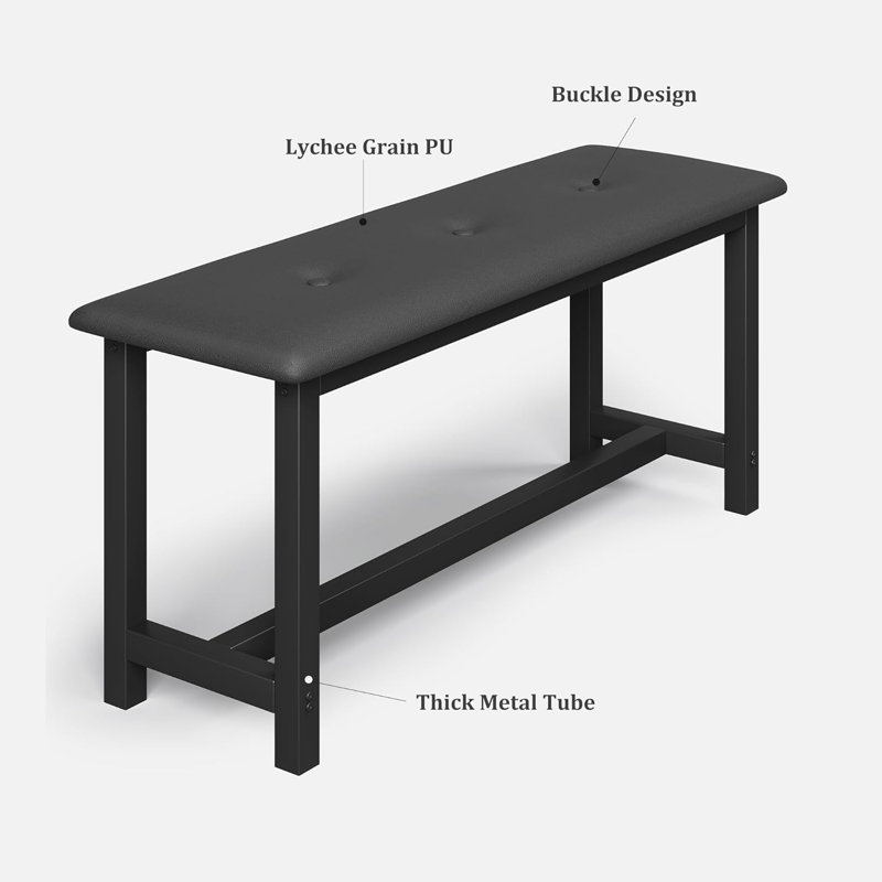 Dining Table Set For 4, Kitchen Dining Table Set With Upholstered Benches