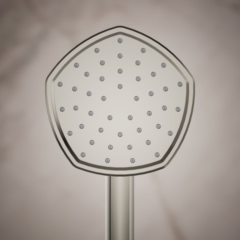 Douchette à main à fonction unique 1,75 gallons par minute, Nickel poli éclatant