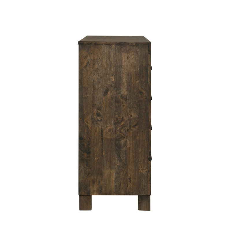 Commode double à 8 tiroirs l 57,5 po Holsten
