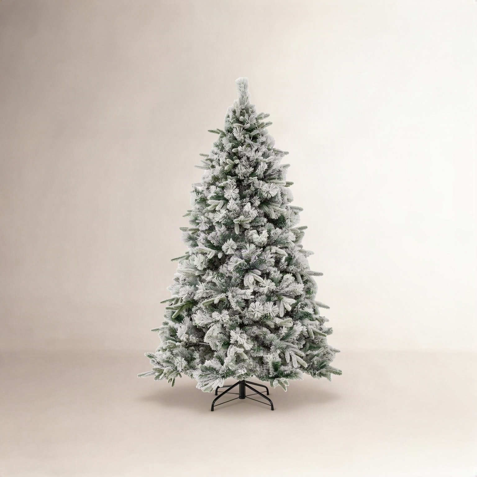 Jabria Lighted Artificial Pine Christmas Tree, 6'