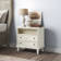 Amberlyn 27.2'' H Traditional  2-Drawer Nightstand with Built-In Outlets and Solid Wood Legs and Open Shelve (Set of 2)