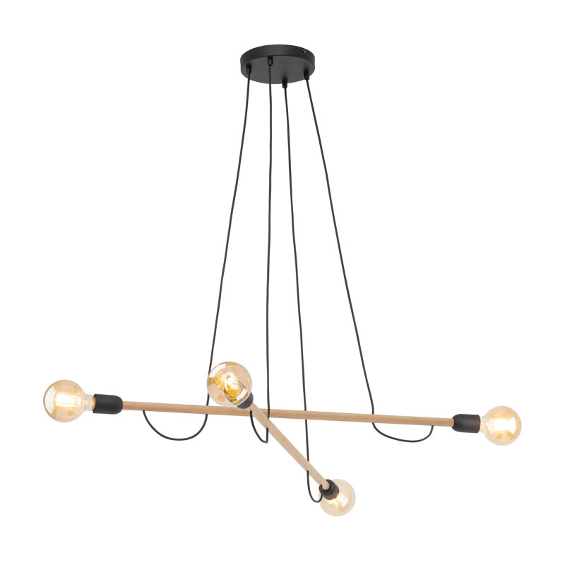 Helix 4 - Light Cluster Pendant, Light brown