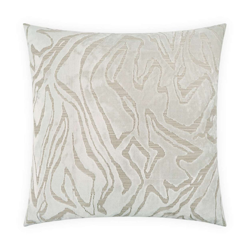 Zuniga Pillow Cover & Insert, Bone, Square 20"