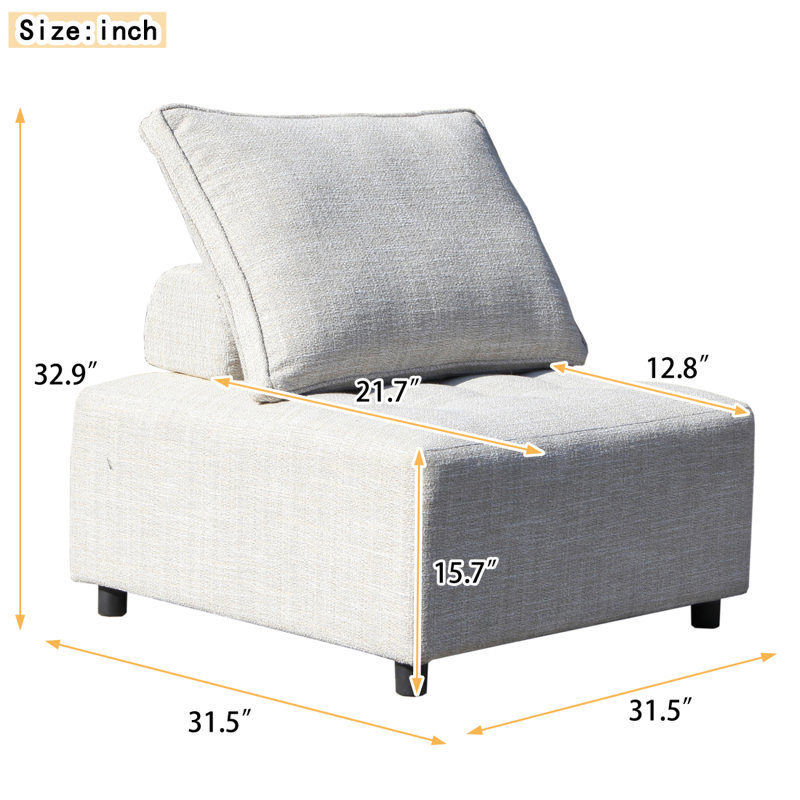 Canapé modulaire d'extérieur Petrak Modern