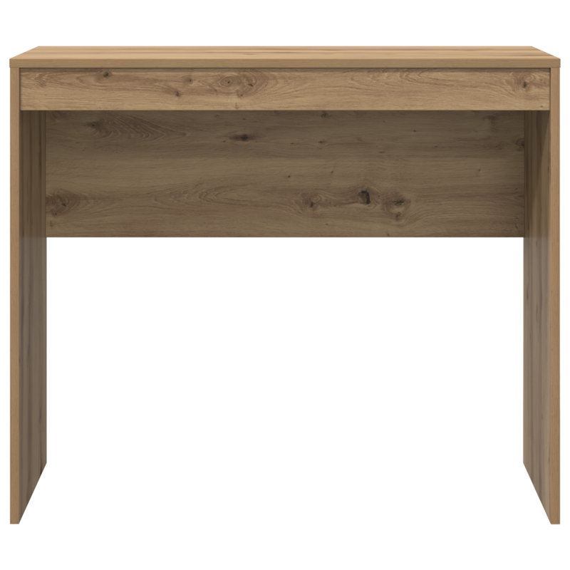 Writing Desk Particle Board 76 Cm, 76cm H x 90cm W x 40cm D, Artisan Oak