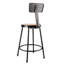 Tabouret en acier robuste avec dossier-1615230364-1615230362