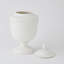 Villa Greek Key Urn-Matte White