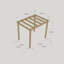Randi 2.7m x 2.4m Manufactured Wood Pergola-38360302-38400917