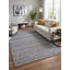 Mantra Geometric Area Rug in Dark Gray-120767993