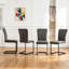 Culain Modern Velvet/Suede Upholstered Cantilever Dining Chair-854781543-870999596