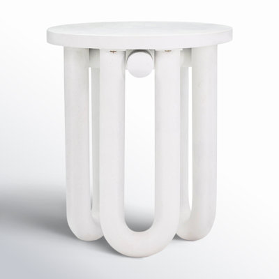 Tildy Concrete 3 Legs End Table