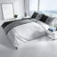 Merra Striped Duvet Cover Set with Pillow Shams