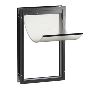 Metal Door Mounted Pet Door