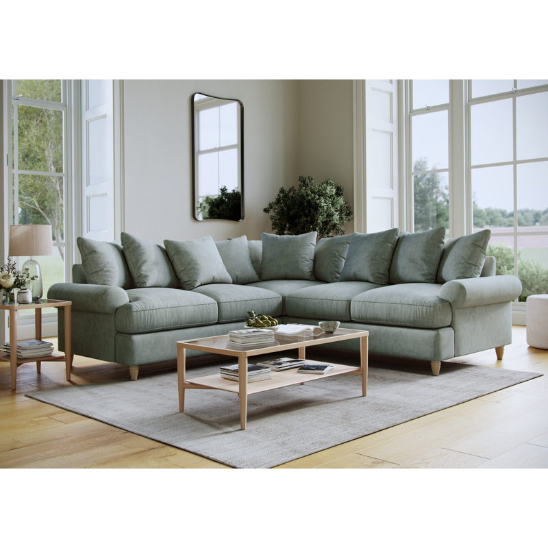 Eluster 5 Seater Sofa, Aqua