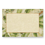 Palmiers Rectangle 100% Cotton Bath Rug