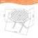 Kemon Octagonal 4 - Person 47'' Long Dining Set