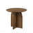 Dark Walnut Round Dining Table