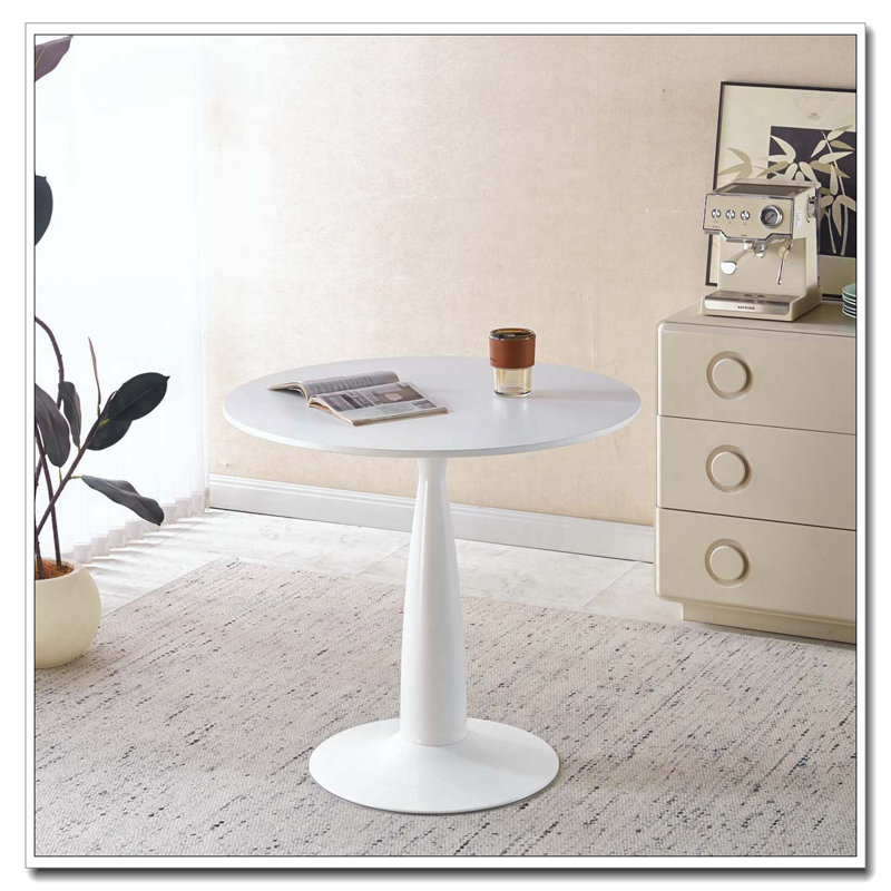 Table à piédestal moderne 31,5 pouces Mid-Century