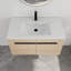 Ensemble de meuble-lavabo simple 35,43 avec comptoir Marcita