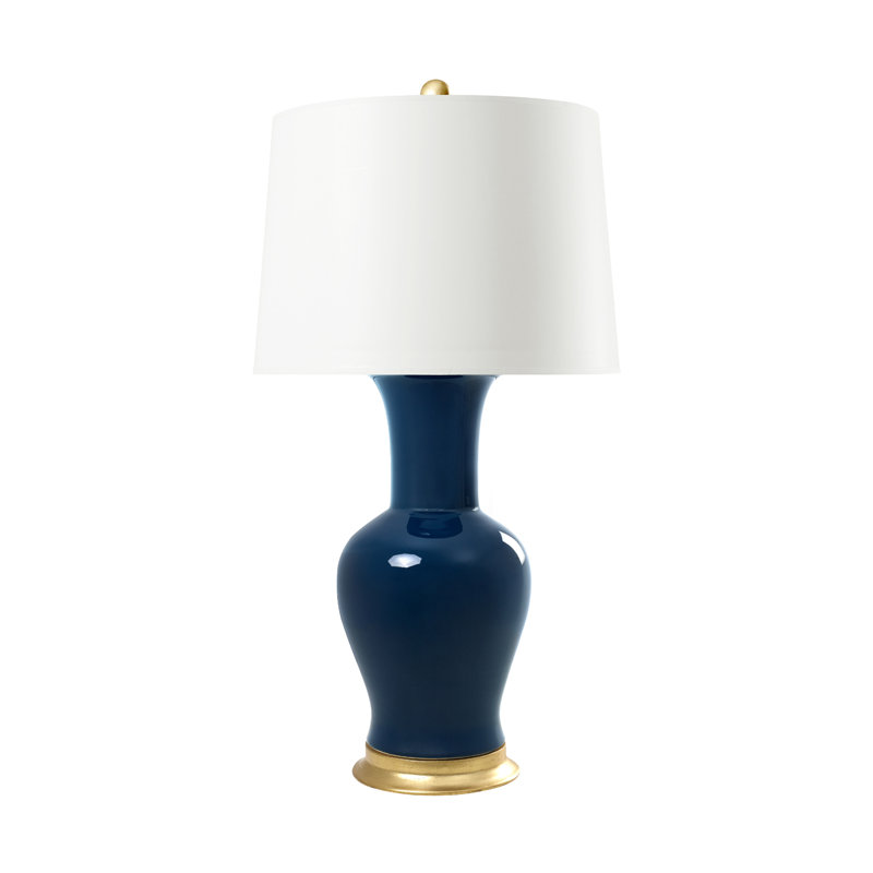 Table Lamp, Navy Blue