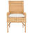 Sara 20.86 " H Wicker / Rattan Armchair-899180961