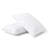 Down Alternative Queen bed Pillows 2 Pack Soft Satin stripe Fiber Queen  Pillows-117042705